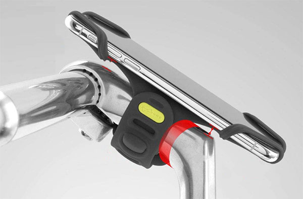 Smartphone mount for bike